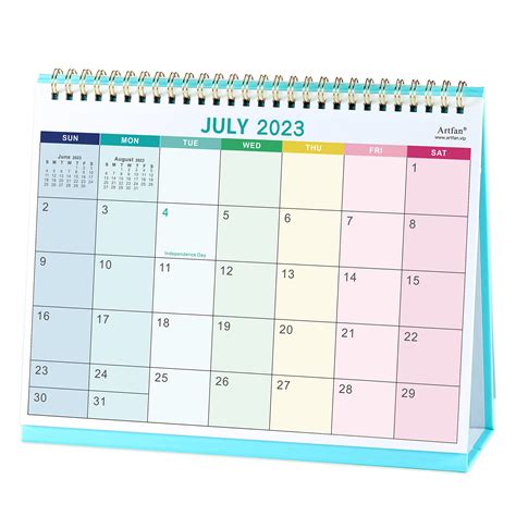 desk flip calendar 2024